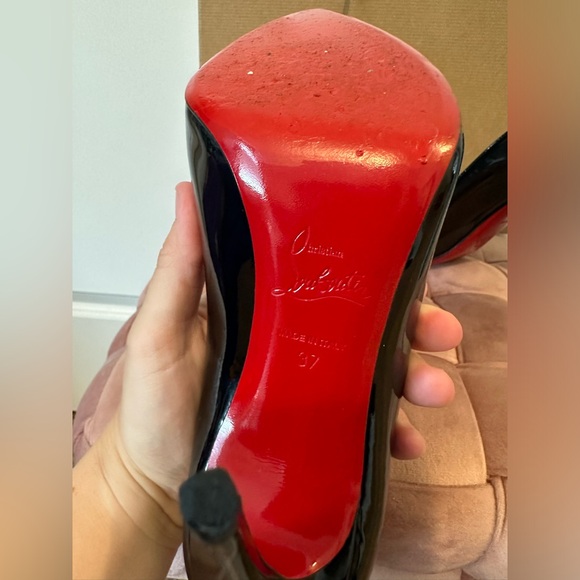 Christian Louboutin Black Pigalle Heels - Picture 8 of 15